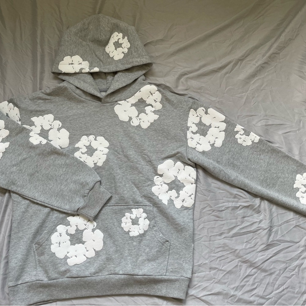 Denim Tears The Cotton Wreath Sweatshirt Gray